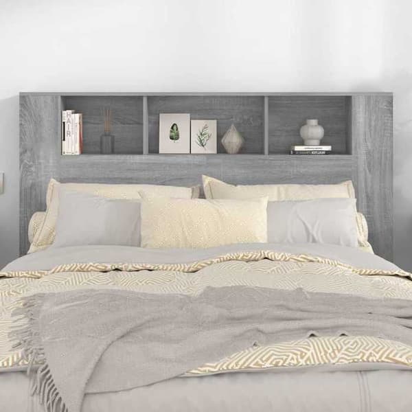 Maison Exclusive - Sänggavel Sonoma grå 160x18,5x104,5 cm Sonoma grå