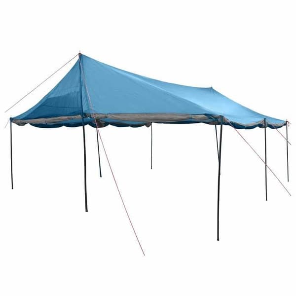 Maison Exclusive - Perheteltta Sininen 600 x 402 x 268 cm Polyesteri ja Teräs