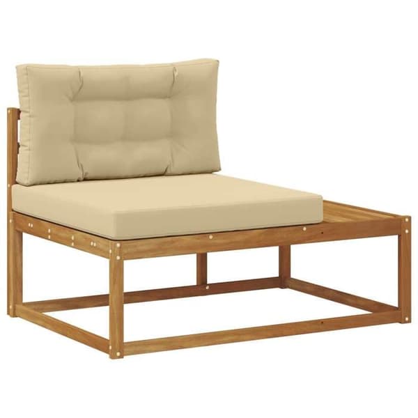 Maison Exclusive - 4 hengen ulkokalustesarja 4 kpl Polyesteri beige