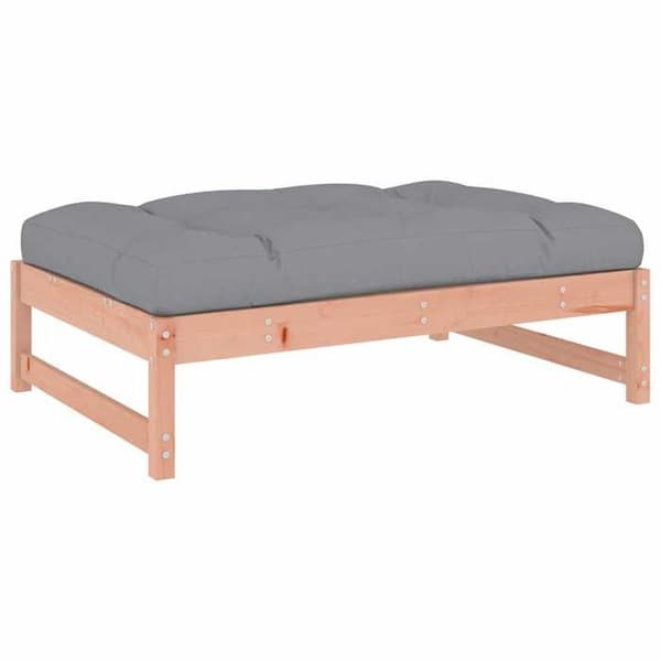 Havemøbel - EKSKLUSIV HUS - 120 x 80 cm - Massiv Douglas - Blødt pude - Modulerbar