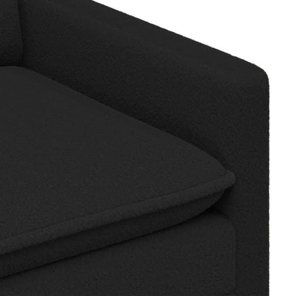 Maison Exclusive - Musta Sohva 76 x 81 x 87,5 cm Kangas