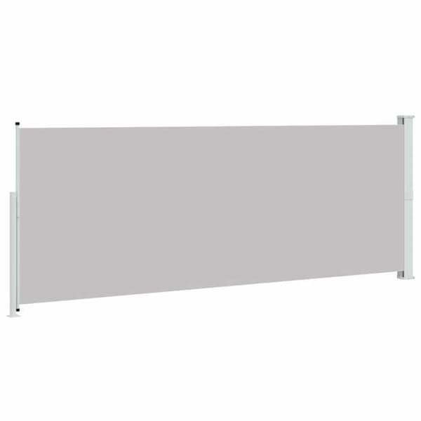 Maison Exclusive - 180x514 cm harmaa sivuvarjo terassille Grå