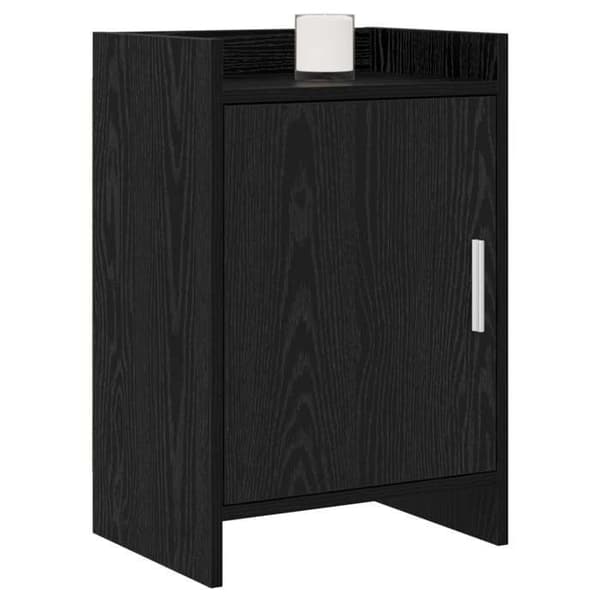 Maison Exclusive - Natborde 2 stk Sort eg 40 x 30 x 60 cm
