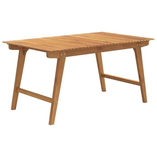 Maison Exclusive - Trädgårdsbord 150x90x75 cm i solid akaciaträ