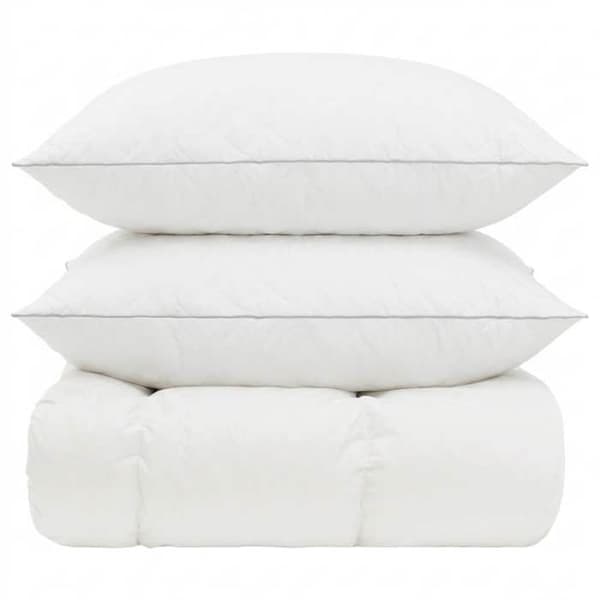 Maison Exclusive - Dyne sæt 90 % gåsedun FULDA 3 stk 220 x 240 cm