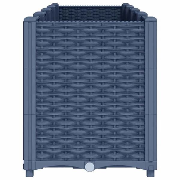 Maison Exclusive - Blågrå kruka 160x40x53 cm PP