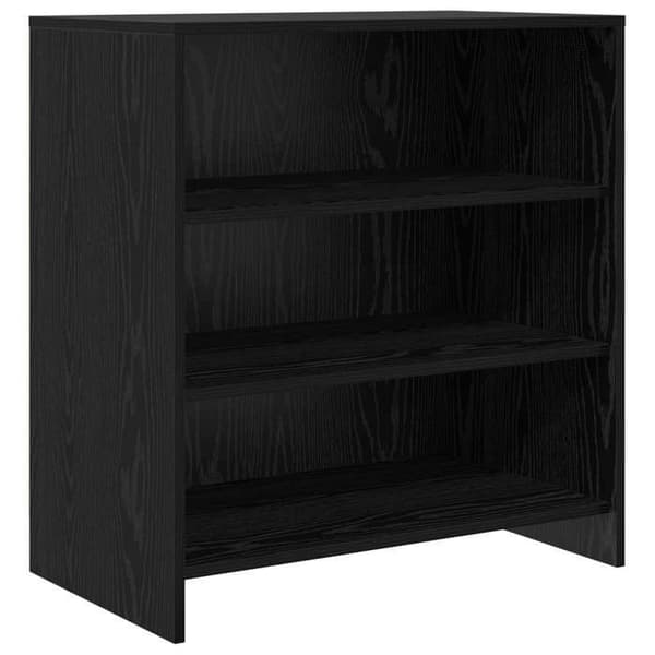 Maison Exclusive - Buffet 2 stk Sort eg 70 x 41 x 75 cm Ingeniørtræ svart ek