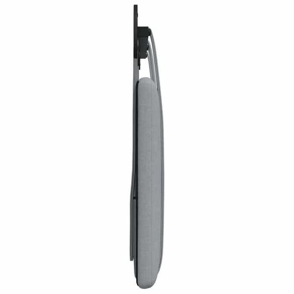 Pääty - MAISON EXCLUSIVE - 190x55 cm - Vaaleanharmaa - Kangas - Seinälle asennettava Ljusgrått