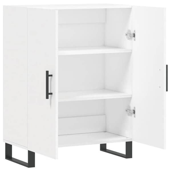 Maison Exclusive - Vit buffé 69,5x34x90 cm ingenjörsträ
