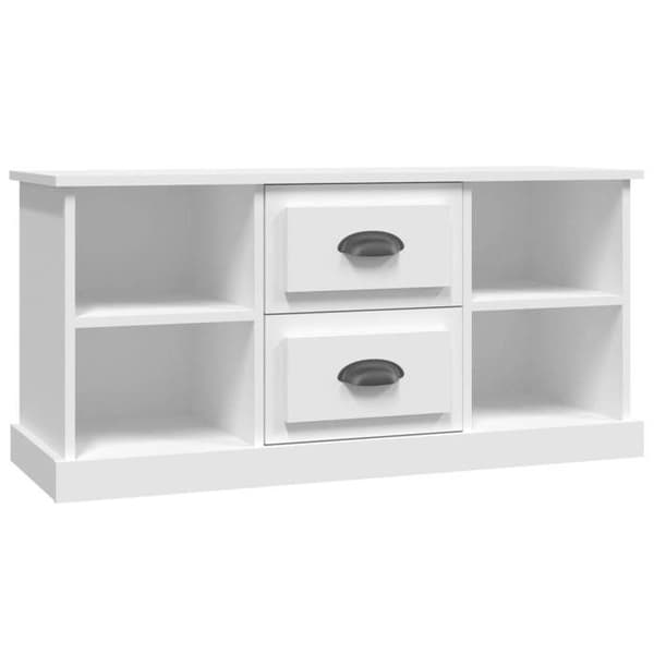 Maison Exclusive - TV-möbel vit 99,5x35,5x48 cm ingenjörsträ Vit