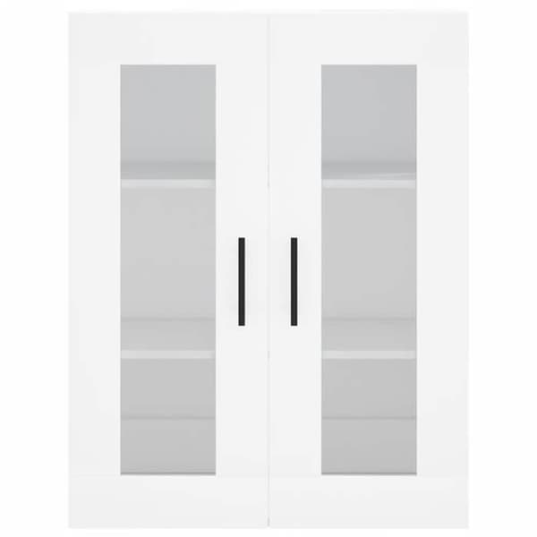 Maison Exclusive - Buffé hög Vit 69,5x34x180 cm Ingenjörsträ
