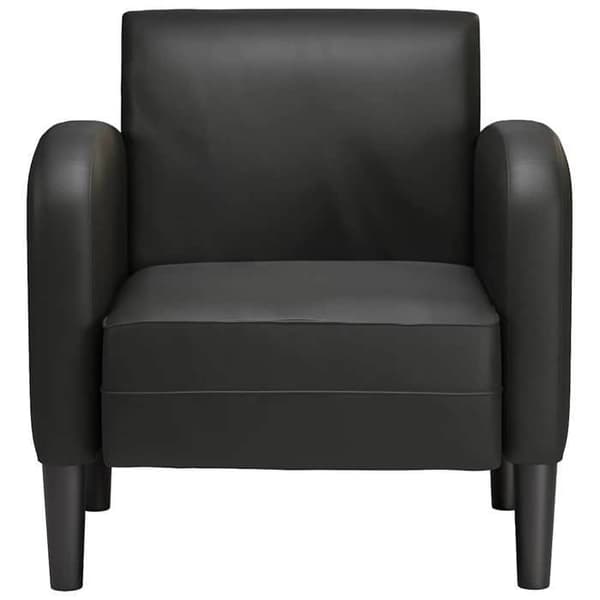 Maison Exclusive - Sofa stol med armlæn sort 54 cm kunstlæder Svart