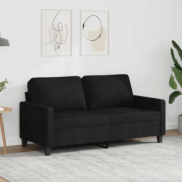 Maison Exclusive - 2-personers Sofa Sort 140 cm Stof