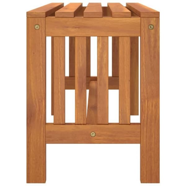 Maison Exclusive - Bänk för trädgård 80 cm massiv eucalyptus