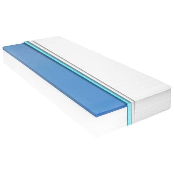 Maison Exclusive - Madras 160x200 cm Memory skum Visco 18 cm H2