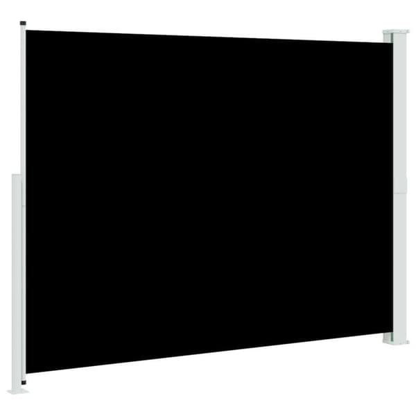Maison Exclusive - Utdragbart sidotak för patio 220x314 cm Svart