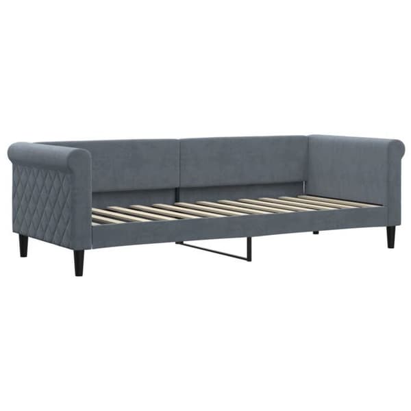 Maison Exclusive - Mörkgrå vilobädd 80x200 cm sammet