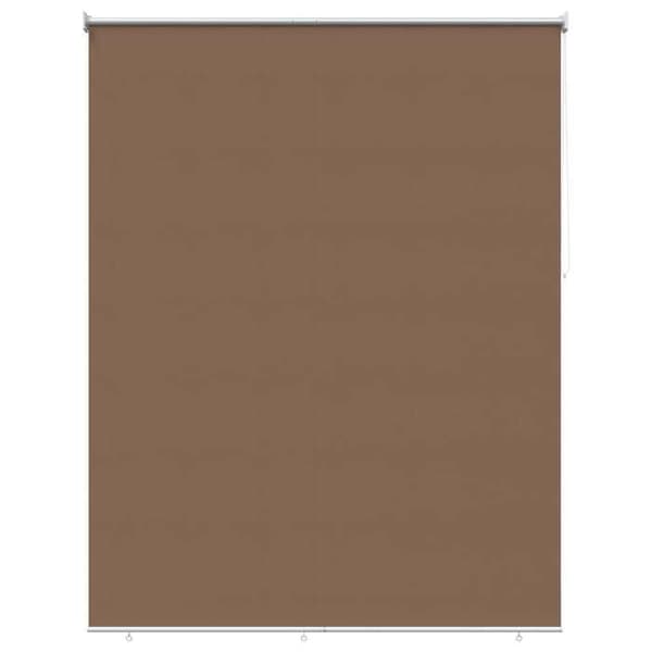 Maison Exclusive - Utrullningsbar utomhusbutik UV-skydd Taupe Polyester