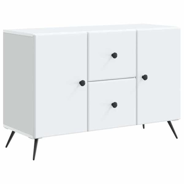 Maison Exclusive - Buffé Vit 89 x 34,5 x 60 cm Ingenjörsträ Vit