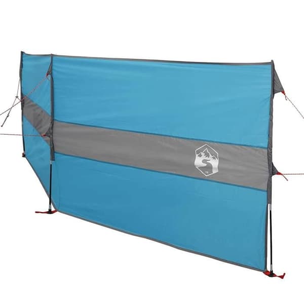 Maison Exclusive - Blå campingvindskydd 344x120 cm vattentät