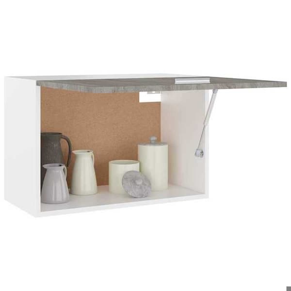 Maison Exclusive - Hængeskab "Lyon" Grå Sonoma 60 x 31 x 40 cm Ingeniørtræ