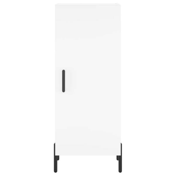 Maison Exclusive - Buffé hög Vit 34,5x34x180 cm Ingenjörsträ Vit