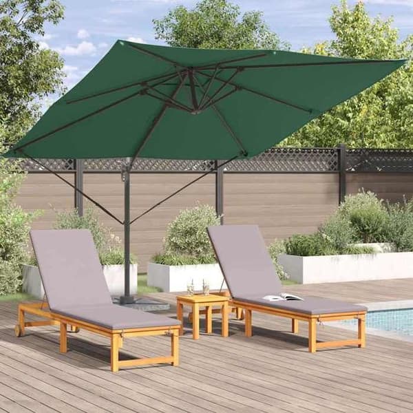 Maison Exclusive - Parasol Roma Rektangulär 286 x 284 x 265 cm Grön