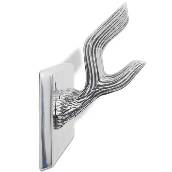 Maison Exclusive - Garderobekroge 4 stk Sølv Aluminium silver-