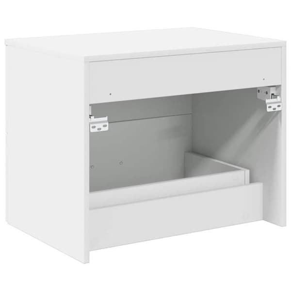 Maison Exclusive - Hängande Badrumsmöbel Vit 62,5 x 44,5 x 50 cm Vit