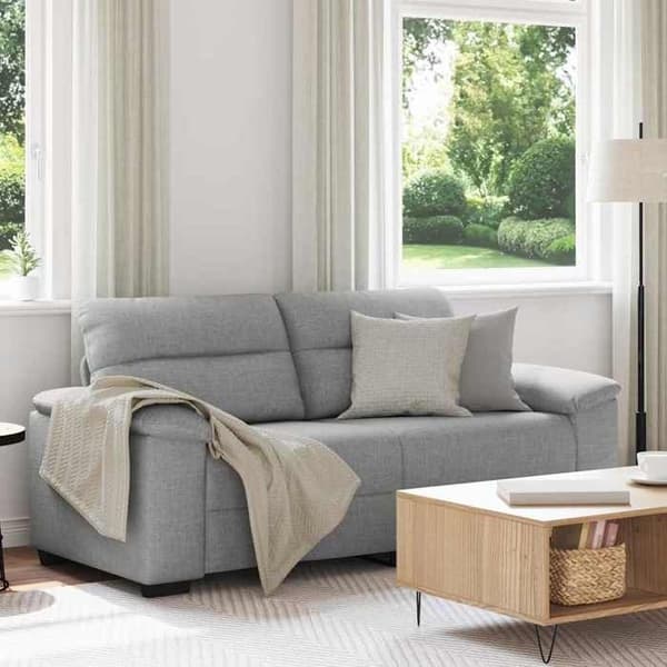 Maison Exclusive - Sofa 2 pladser Grå sky 180x81x84 cm stof