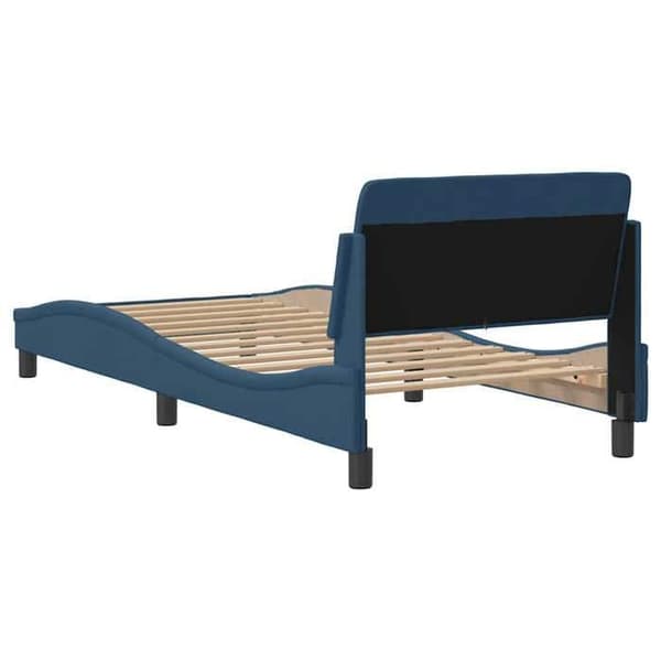 Maison Exclusive - Dover-sängynrunko sininen 90x200 cm kangas