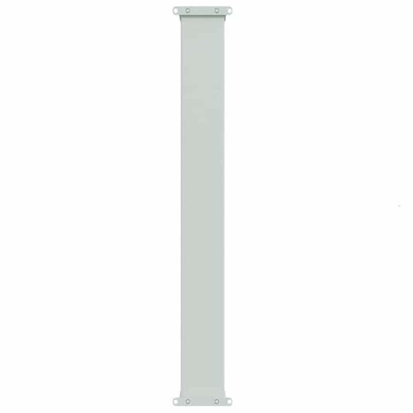 Maison Exclusive - Retractable sidotak för uteplats 117x614 cm Grå