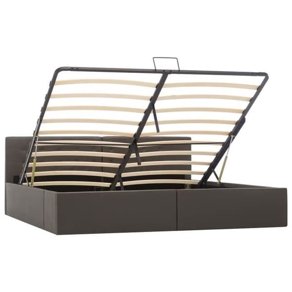 Maison Exclusive - Sengestel med hydraulisk opbevaring i kunstlæder 180x200 cm Ej specificerat