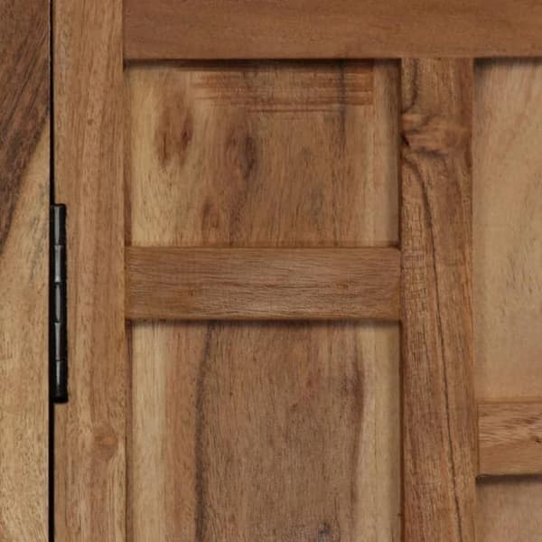 Maison Exclusive - Buffé i solid akaciaträ 60x35x76 cm Brun brun
