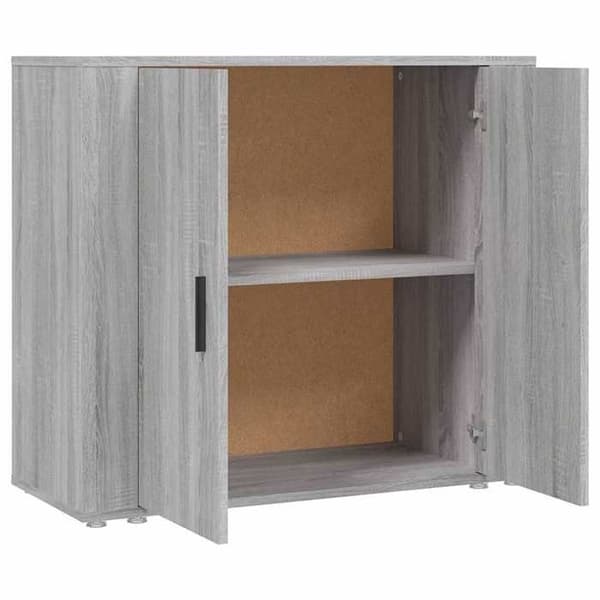 Maison Exclusive - Buffet Sonoma grå 80x33x70 cm Ingeniørtræ Grå