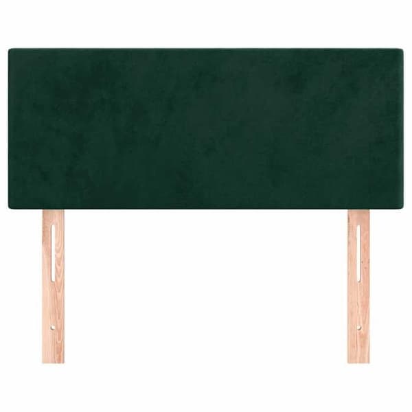 Maison Exclusive - Hovedgærde Mørkegrøn 80x5x78/88 cm Velour