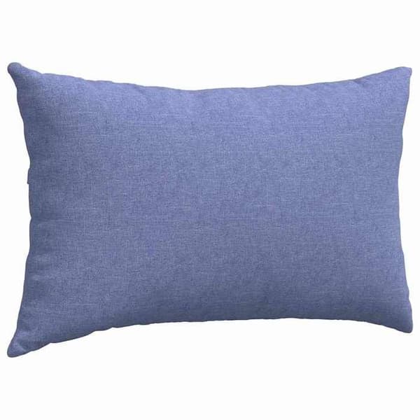Maison Exclusive - Soffkuddar 2 st tyg Blå denim 50 x 30 cm denim blå