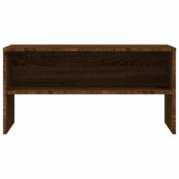 Maison Exclusive - TV-møbel i brunt egetræ 80x40x40 cm i ingeniørtræ Brun ek