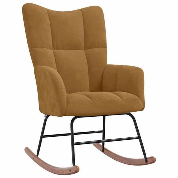 Maison Exclusive - Brun Velour Gungstol
