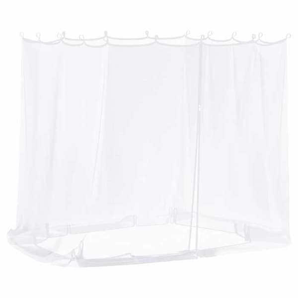 Maison Exclusive - Myggnät för gazebo 220 mesh Vit 2 x 2 x 2 m Polyester