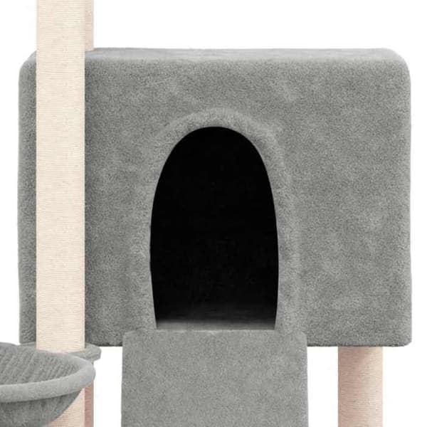 Maison Exclusive - Kattekradsetræ med sisal kløer Lys grå 96 cm Ljusgrått