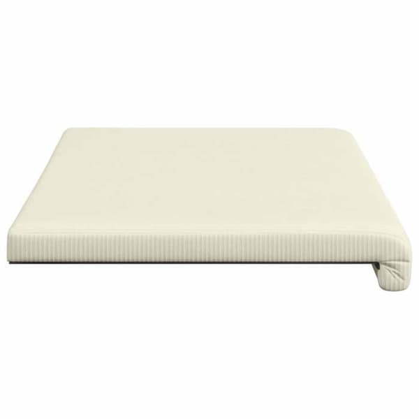 Maison Exclusive - Bænkpude i fløjl Creme Dybde 35 cm
