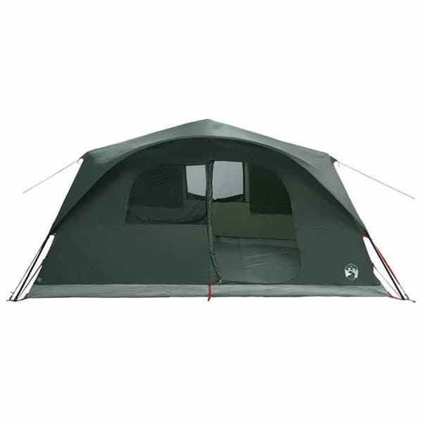 Tält - EXKLUSIVT HUS - Snabbtält för 10 personer - Armégrön - Polyester & stål - Fällbart, snabb installation