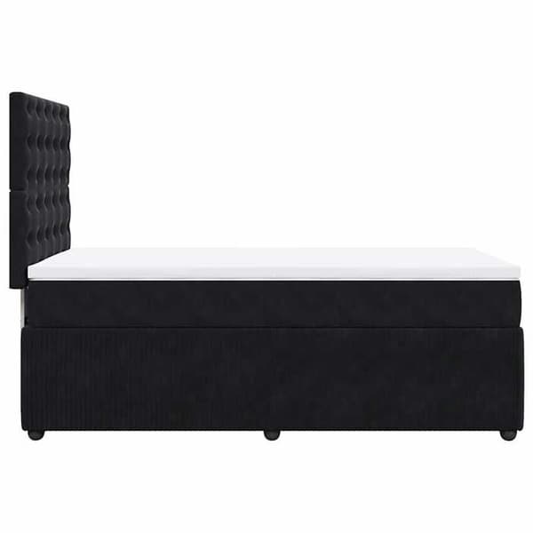 Maison Exclusive - Lakanat ja patja Musta 80x200 cm Sametti