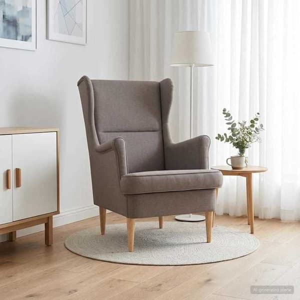 Maison Exclusive - taupe kangas nojatuoli