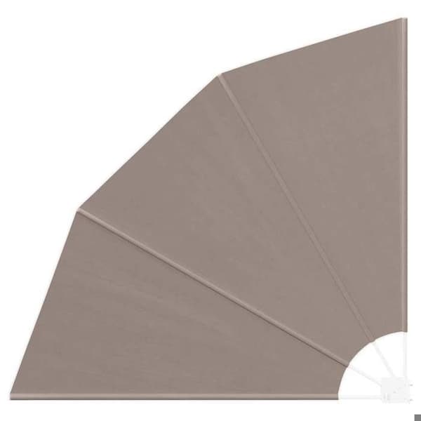 Maison Exclusive - Privatlivsskærm til balkon 140 x 140 cm Polyester