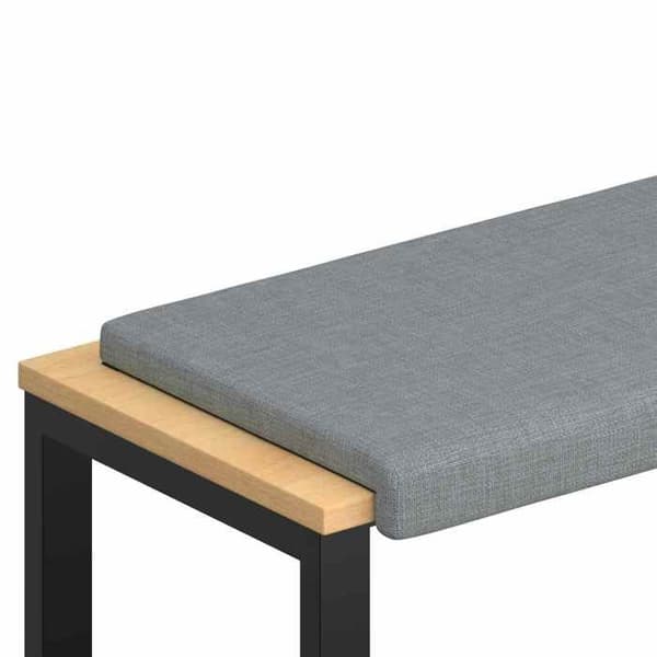 Maison Exclusive - Bänkdyna Ljusgrå Djup 35 cm