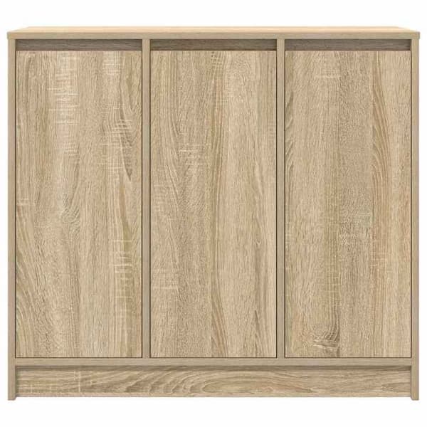 Maison Exclusive - Buffé ek sonoma 85x34x76 cm ingenjörsträ