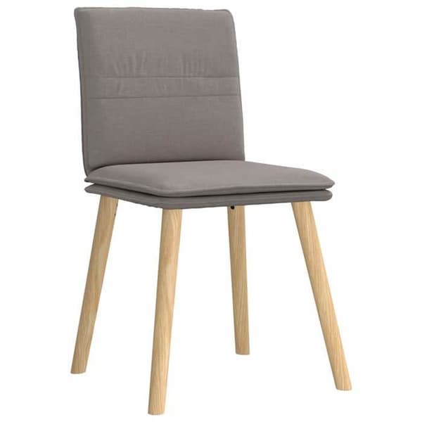 Maison Exclusive - Matstolar set om 6 taupe tyg