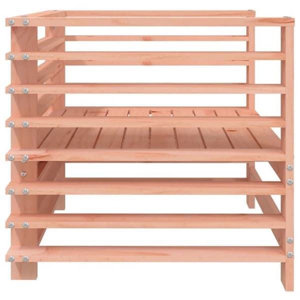 Maison Exclusive - Havestole sæt af 2 cm massiv douglas træ